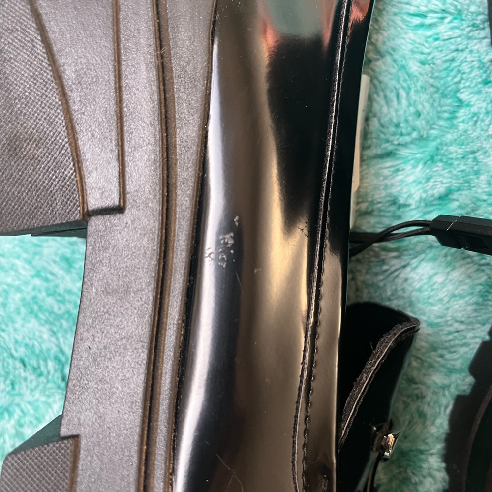 Zara Black Loafers NWT - Picture 8 of 9